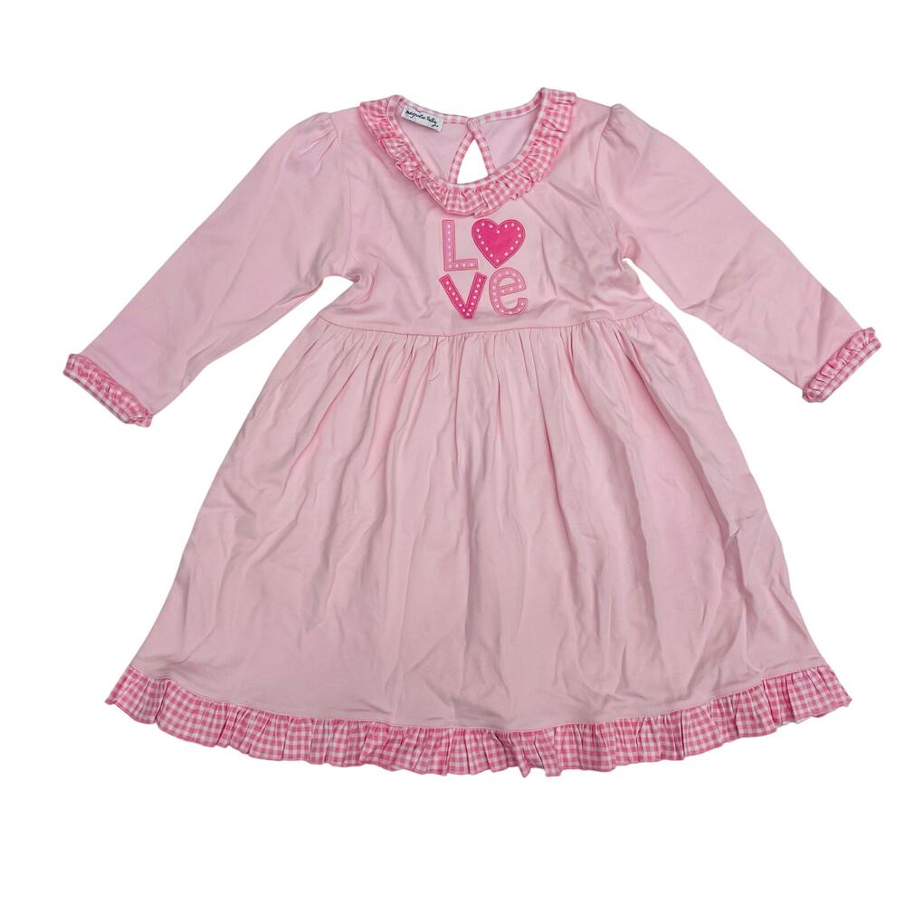 NWT Magnolia Baby NB Love Applique Dress